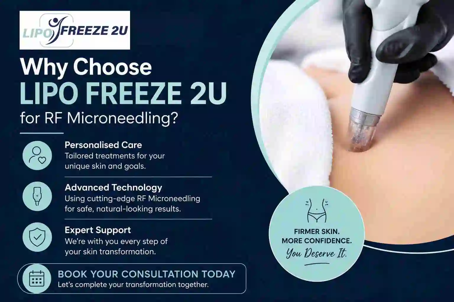 Why Choose LIPO FREEZE 2U for RF Microneedling Cardiff?