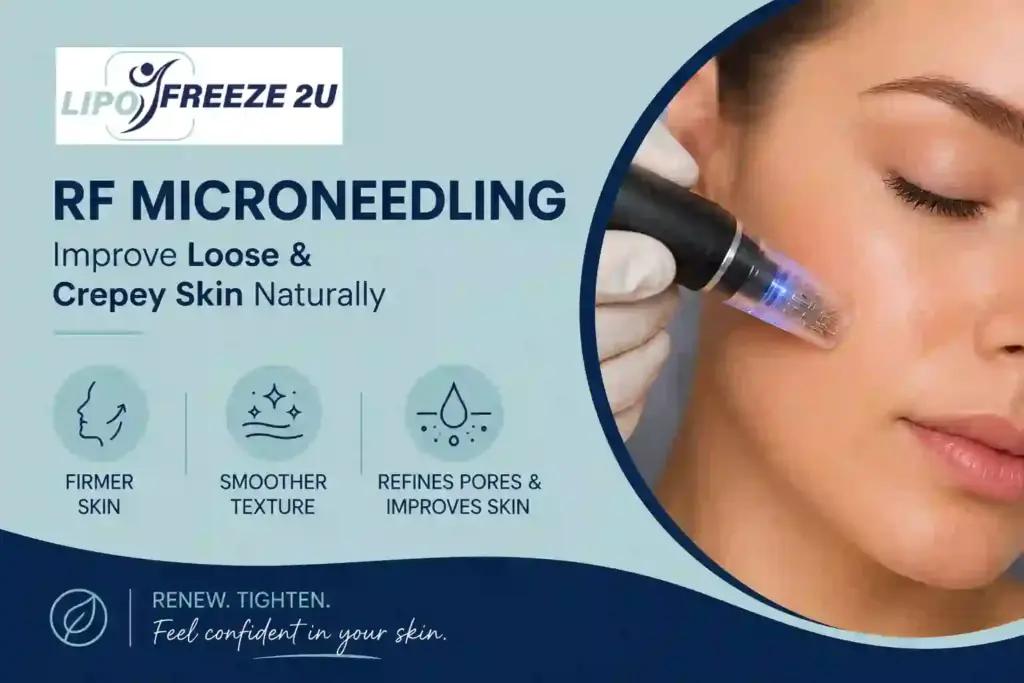 Can RF Microneedling Help Improve Loose and Crepey Skin Cardiff?